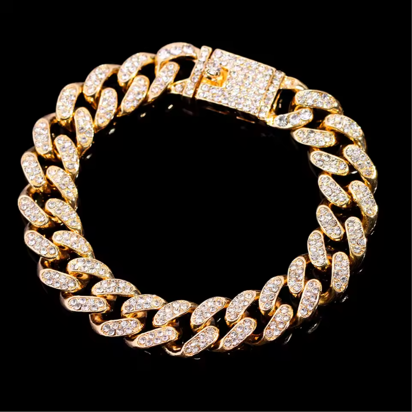 Gold Ice Bracelet