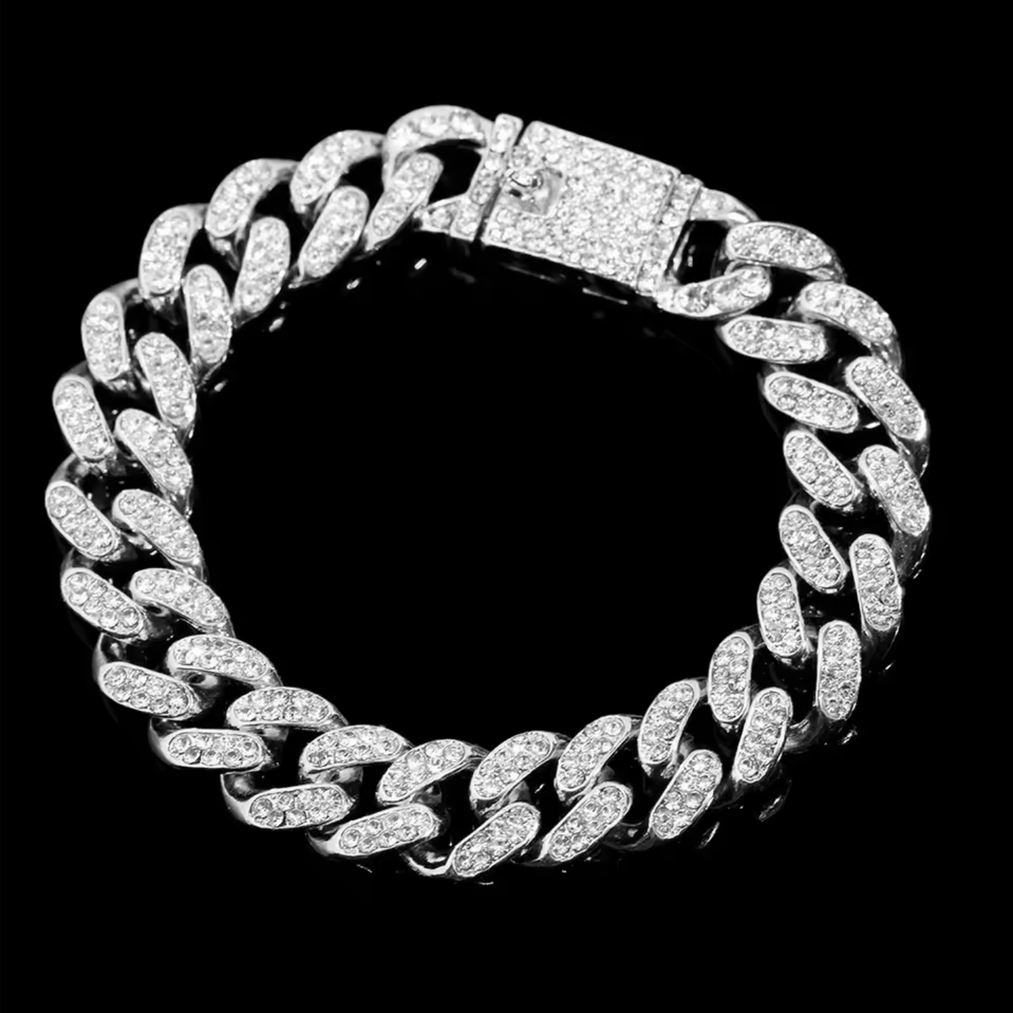 Silver Ice Bracelet