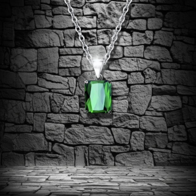 Green Stone Necklace
