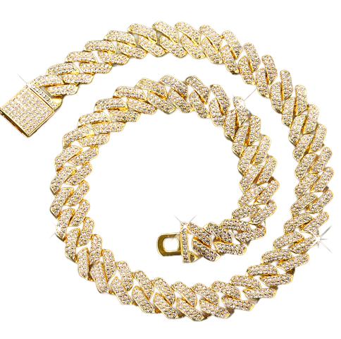 Gold Ice Necklace
