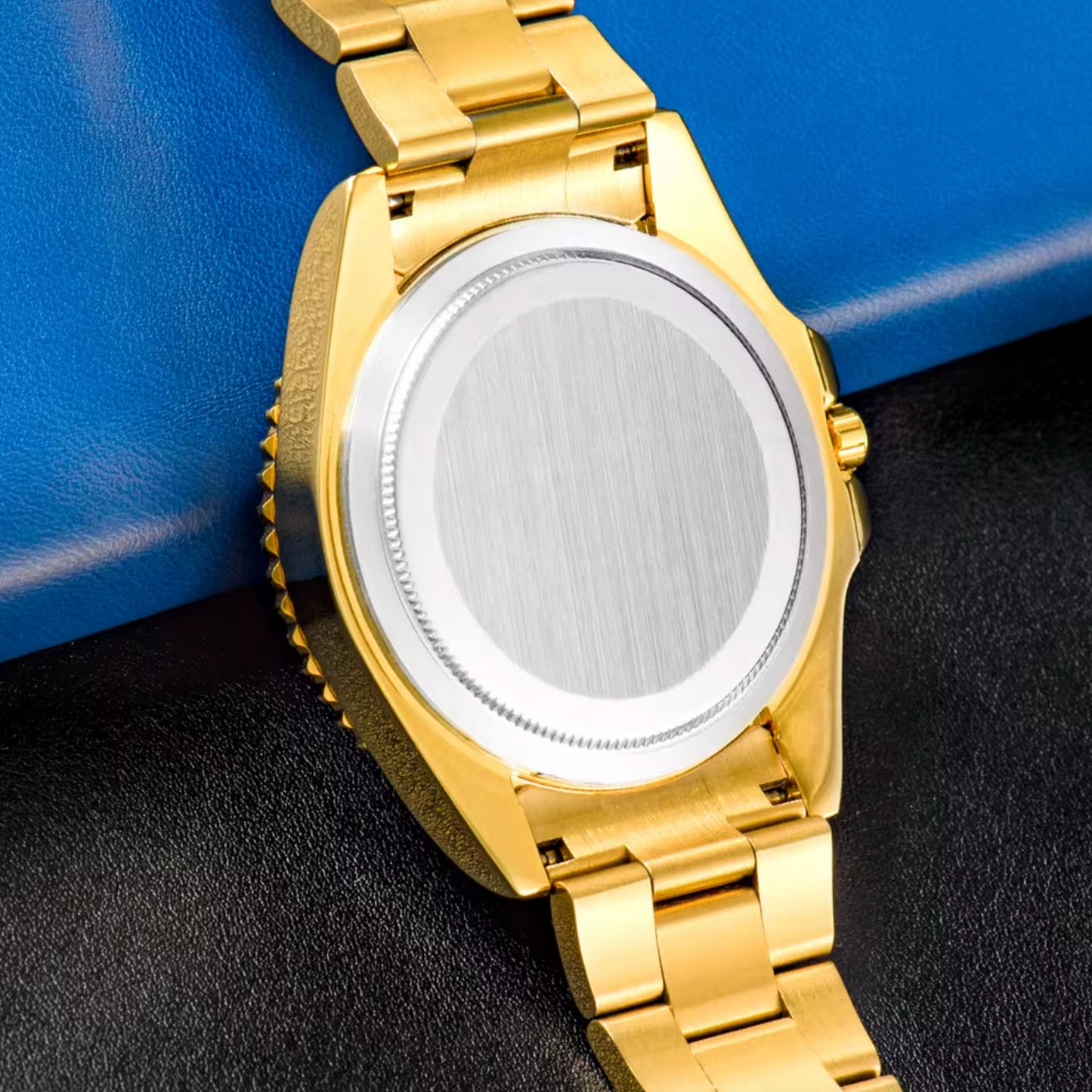 Gold Rainbow Monaco Watch
