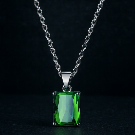 Green Stone Necklace