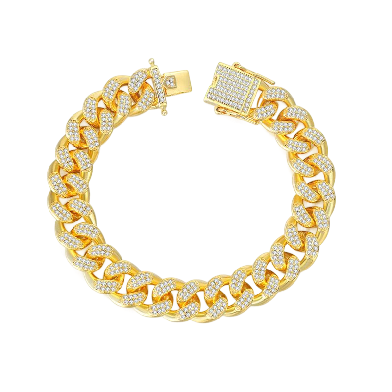 Gold Ice Bracelet