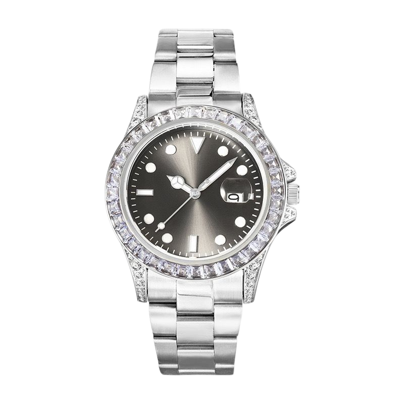 Silver Monaco Watch