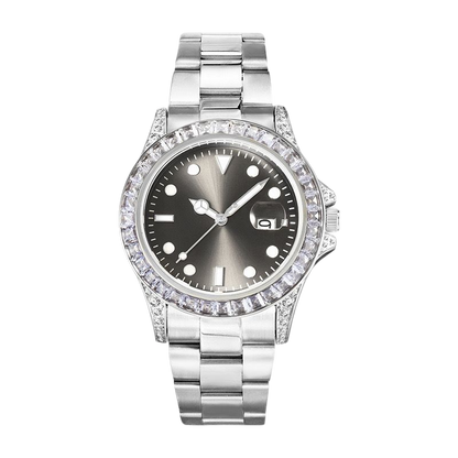 Silver Monaco Watch