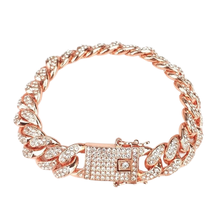 Rose Gold Ice Bracelet