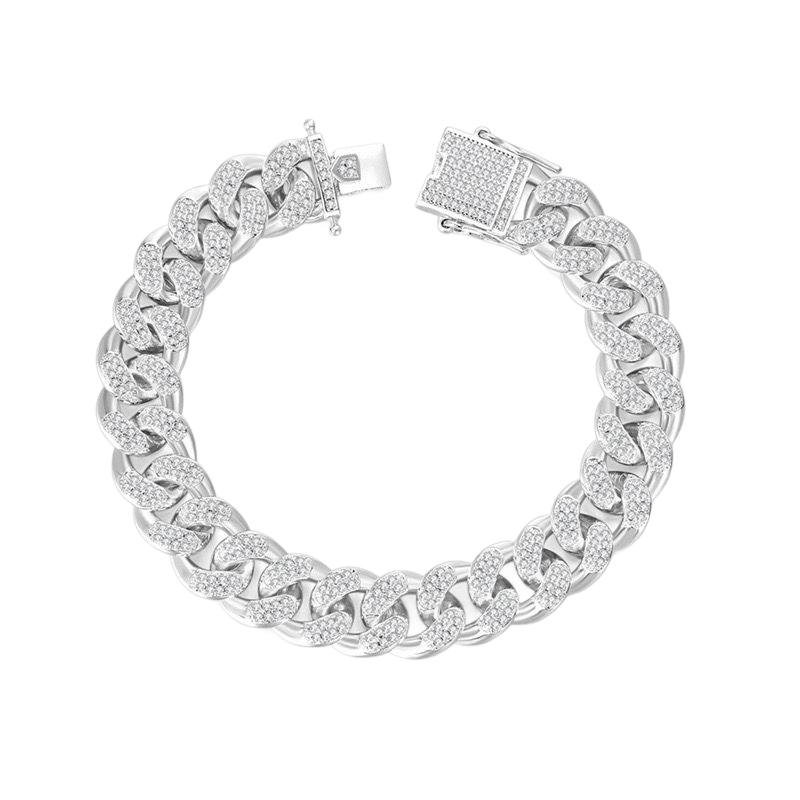 Silver Ice Bracelet