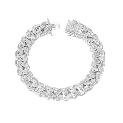 Silver Ice Bracelet